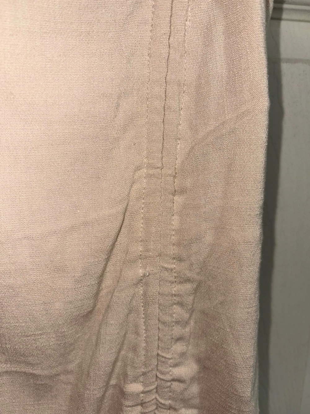 wild fable Cream Ruched Drawstring Mini Dress - Picture 4 of 7
